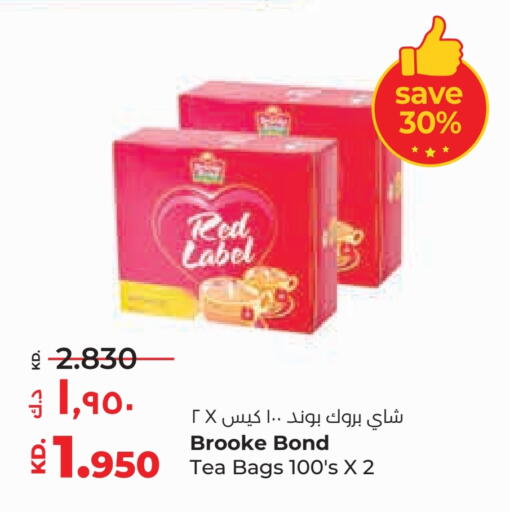 RED LABEL Tea Bags available at Lulu Hypermarket  in Kuwait - Jahra Governorate