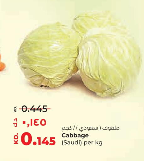 Cabbage from Saudi Arabia available at Lulu Hypermarket  in Kuwait - Jahra Governorate