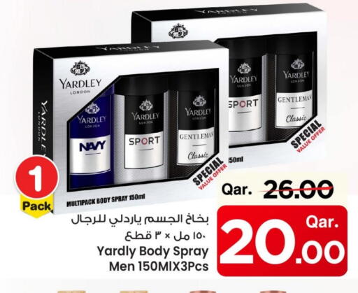 Fragrance in Mark & Save , Qatar Offers - Qatar YARDLEY available at Mark & Save in Qatar - Umm Salal