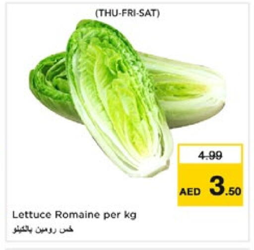 Fresh Vegetables in Nesto Hypermarket, UAE Offers - United Arab Emirates Lettuce available at Nesto Hypermarket in UAE - Sharjah / Ajman