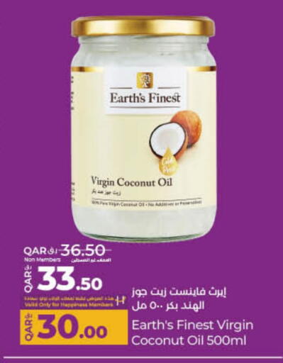 Coconut Oil available at LuLu Hypermarket in Qatar - Al Shamal