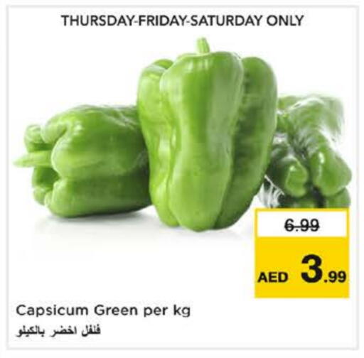Chilli / Capsicum available at Nesto Hypermarket in UAE - Al Ain