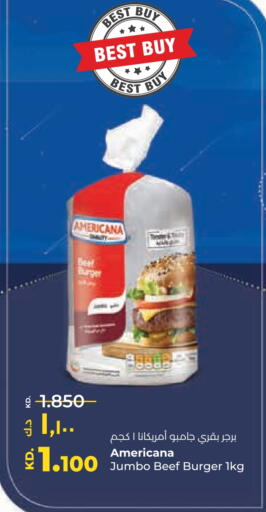 Frozen Meat in Lulu Hypermarket , Kuwait Offers - Kuwait AMERICANA Beef available at Lulu Hypermarket in Kuwait - Kuwait City