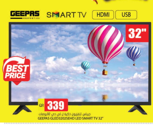 GEEPAS Smart TV available at Grand Hypermarket in Qatar - Al-Shahaniya