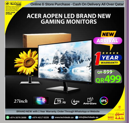 ACER available at Tech Deals Trading in Qatar - Al Wakra