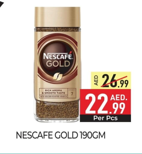 نسكافيه غولد قهوة available at ديلايس سوبرماركت in الإمارات العربية المتحدة , الامارات - أبو ظبي