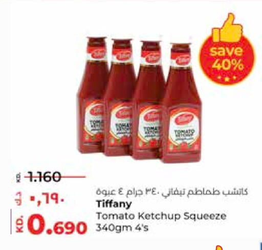 TIFFANY Tomato Ketchup available at Lulu Hypermarket  in Kuwait - Jahra Governorate