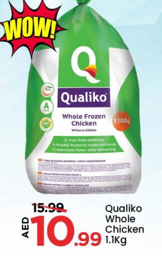 QUALIKO Frozen Whole Chicken available at Mark & Save in UAE - Abu Dhabi