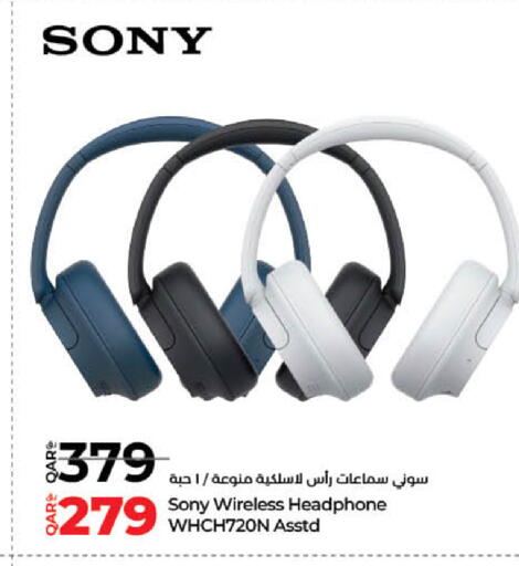 SONY Earphone available at LuLu Hypermarket in Qatar - Al Shamal
