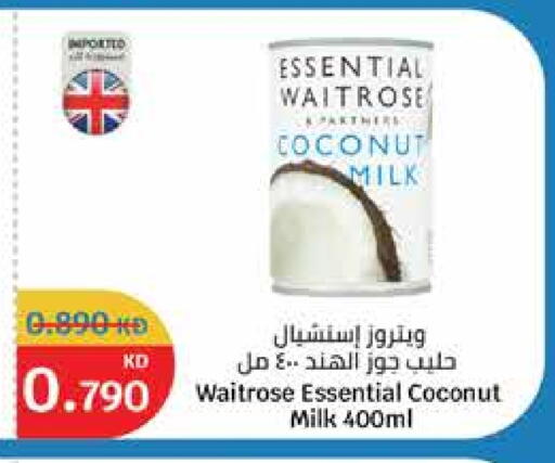 WAITROSE Coconut Milk available at City Hypermarket in Kuwait - Jahra Governorate