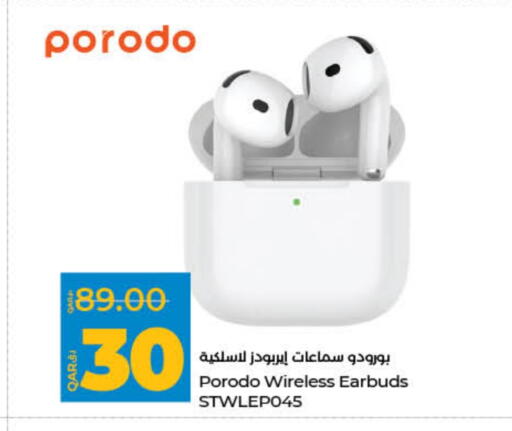 Accessories - Electronics in LuLu Hypermarket, Qatar Offers - Qatar Earphone available at LuLu Hypermarket in Qatar - Al Shamal