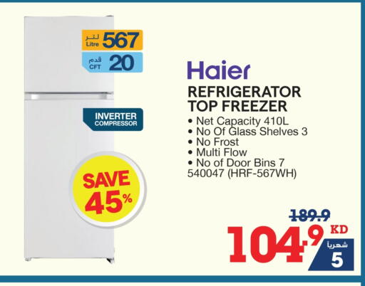 HAIER Refrigerator available at X-Cite in Kuwait - Ahmadi Governorate