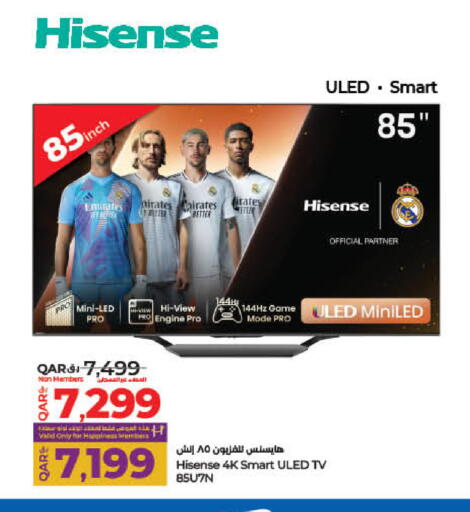 HISENSE Smart TV available at LuLu Hypermarket in Qatar - Al Wakra