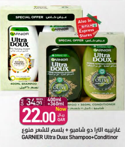 GARNIER Shampoo / Conditioner available at SPAR in Qatar - Doha
