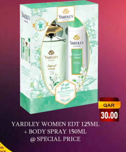 YARDLEY available at SPAR in Qatar - Doha