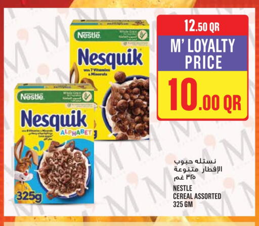 الحبوب والقطع in مونوبريكس, قطر Offers - قطر نستله حبوب الإفطار available at مونوبريكس in قطر - الدوحة