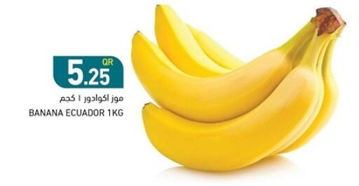 Banana from Ecuador available at Aswaq Ramez in Qatar - Doha