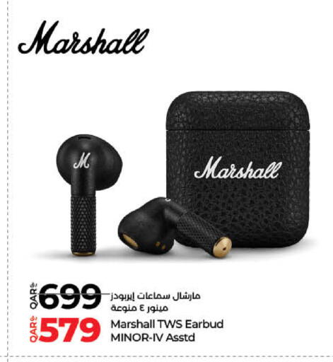 Accessories - Electronics in LuLu Hypermarket, Qatar Offers - Qatar Earphone available at LuLu Hypermarket in Qatar - Al Shamal