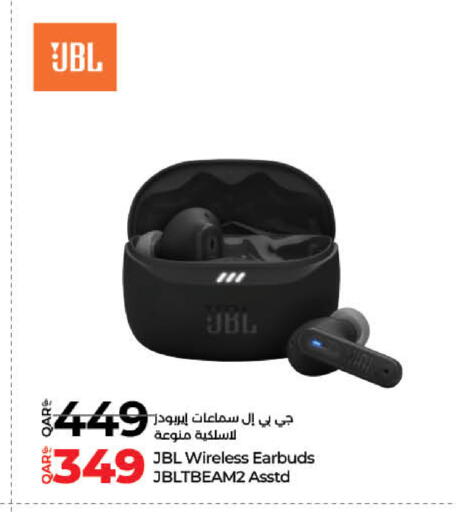 Accessories - Electronics in LuLu Hypermarket, Qatar Offers - Qatar JBL Earphone available at LuLu Hypermarket in Qatar - Al Shamal