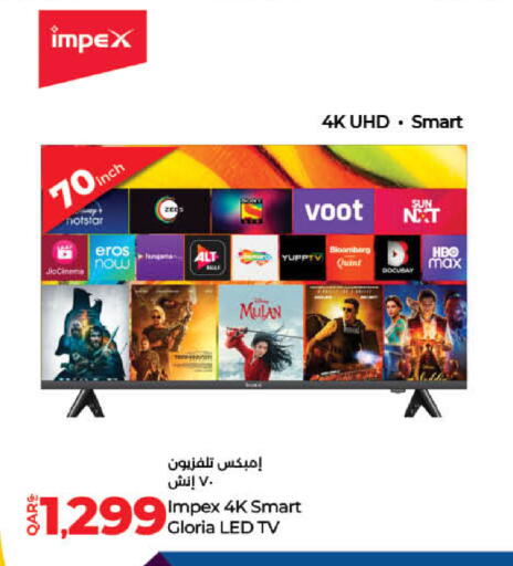 IMPEX Smart TV available at LuLu Hypermarket in Qatar - Al Wakra