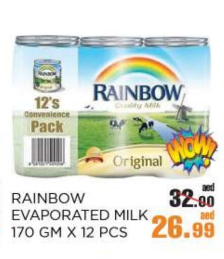 Powdered & Condensed Milk in OK Hypermarket LLC SPC, UAE Offers - United Arab Emirates RAINBOW Evaporated Milk available at OK Hypermarket LLC SPC in UAE - Abu Dhabi