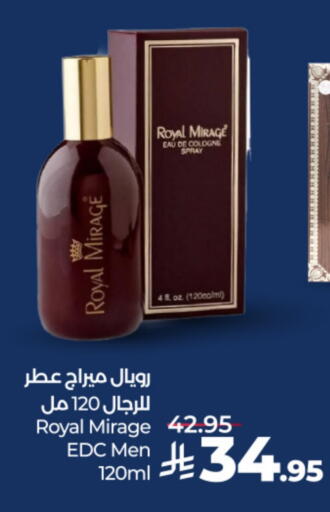 العطر in لولو هايبرماركت, المملكة العربية السعودية Offers - المملكة العربية السعودية رويال ميراج available at لولو هايبرماركت in مملكة العربية السعودية, السعودية, سعودية - جدة