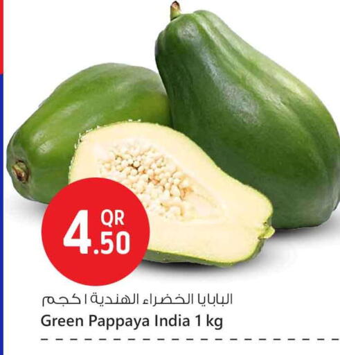 الخضروات الطازجة in سفاري هايبر ماركت, قطر Offers - قطر Pappaya from India available at سفاري هايبر ماركت in قطر - الوكرة