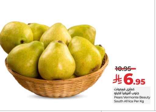 Pear from South Africa available at LULU Hypermarket in KSA, Saudi Arabia, Saudi - Hafar Al Batin