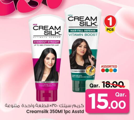CREAM SILK Shampoo / Conditioner available at Mark & Save  in Qatar - Al Khor