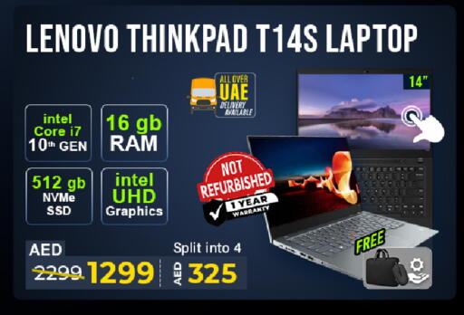 LENOVO Laptop available at TechDeals Electronics Trading in UAE - Al Ain