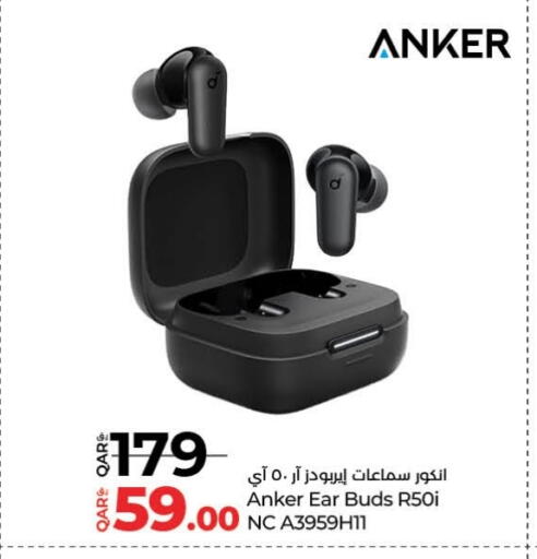 Anker Earphone available at LuLu Hypermarket in Qatar - Al Wakra