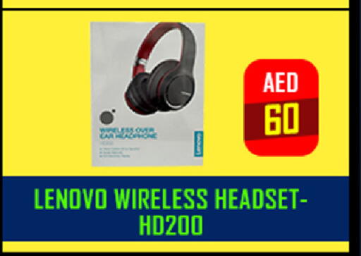 LENOVO Earphone available at TechDeals Electronics Trading in UAE - Al Ain