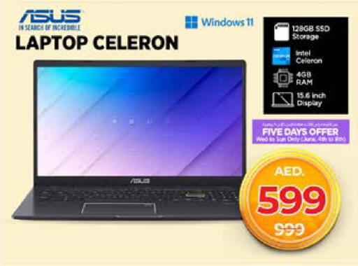 ASUS Laptop available at Nesto Hypermarket in UAE - Sharjah / Ajman