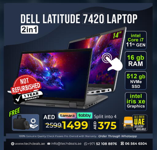 DELL Laptop available at TechDeals Electronics Trading in UAE - Dubai