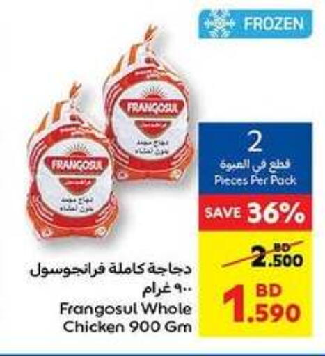FRANGOSUL Frozen Whole Chicken available at Carrefour in Bahrain