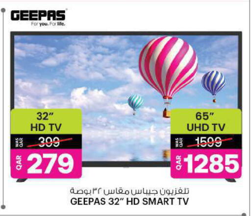 GEEPAS Smart TV available at Ansar Gallery in Qatar - Al Wakra