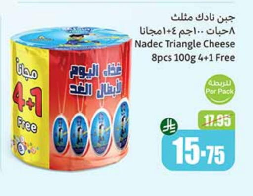 NADEC Triangle Cheese available at Othaim Markets in KSA, Saudi Arabia, Saudi - Abha