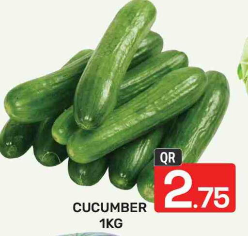 Cucumber available at Majlis Hypermarket in Qatar - Al Rayyan