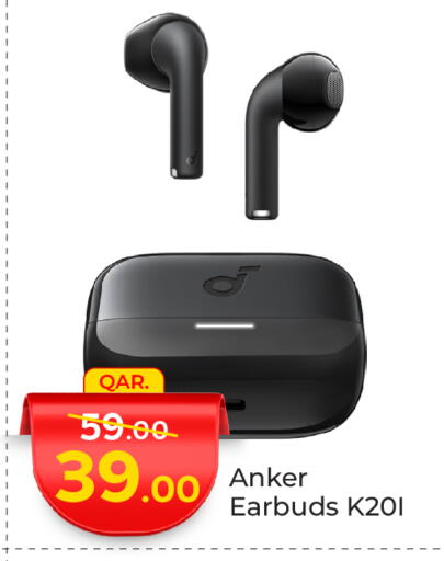 Accessories - Electronics in Paris Hypermarket, Qatar Offers - Qatar Anker Earphone available at Paris Hypermarket in Qatar - Umm Salal