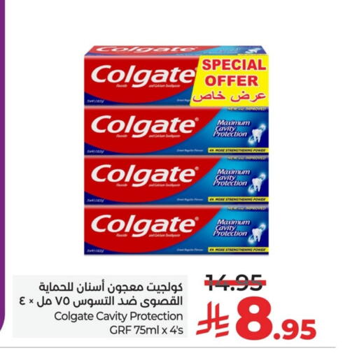 COLGATE Toothpaste available at LULU Hypermarket in KSA, Saudi Arabia, Saudi - Dammam
