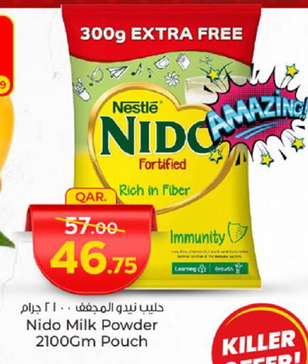 NIDO Milk Powder available at Paris Hypermarket in Qatar - Al-Shahaniya