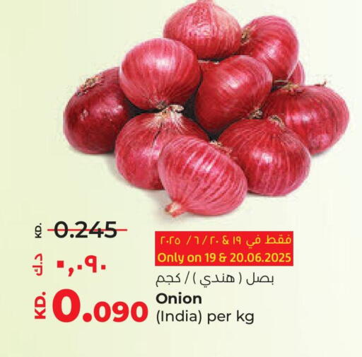 Onion from India available at Lulu Hypermarket  in Kuwait - Jahra Governorate
