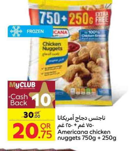 AMERICANA Chicken Nuggets available at Carrefour in Qatar - Al-Shahaniya