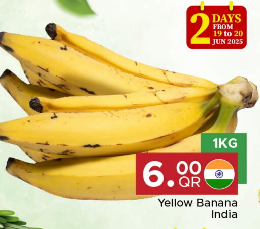 Banana from India available at Family Food Centre in Qatar - Al Wakra