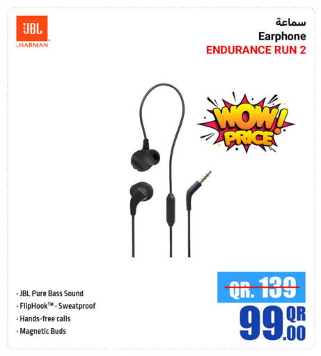 JBL Earphone available at Jumbo Electronics in Qatar - Al-Shahaniya