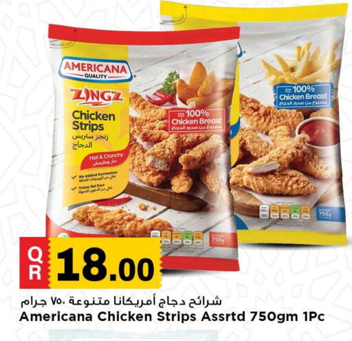 أمريكانا شرائح الدجاج available at مرزا هايبرماركت in قطر - الدوحة