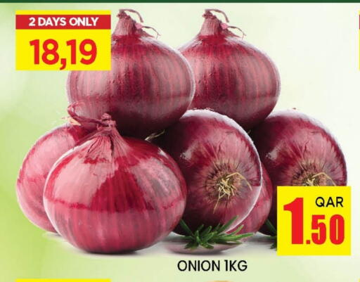 Fresh Vegetables in Doha Stop n Shop Hypermarket, Qatar Offers - Qatar Onion from Qatar available at Doha Stop n Shop Hypermarket in Qatar - Al Wakra