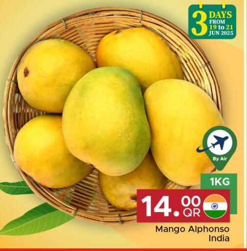 Mangoes from India available at Family Food Centre in Qatar - Al Rayyan