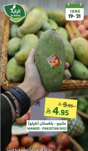 Mangoes from Pakistan available at Al Raya in KSA, Saudi Arabia, Saudi - Yanbu