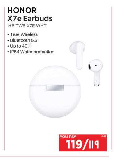 HONOR Earphone available at Emax  in Qatar - Al Rayyan